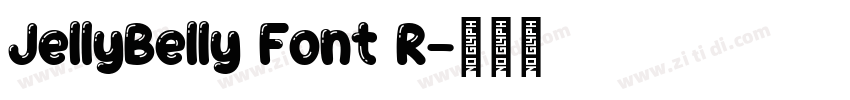 JellyBelly Font R字体转换